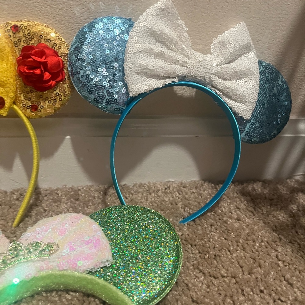 Colorful Princess Mouse Ears - Picture 2 of 2